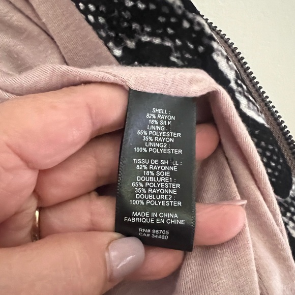 Rebecca Taylor woman’s velvet snake print jacket - Picture 14 of 15